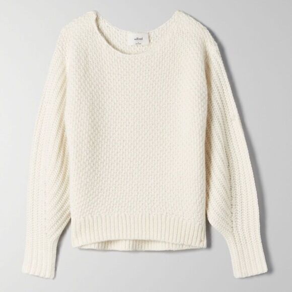 𝅺ARITZIA Wilfred Limerick Long sleeve Sweater in Beige Birch ~ size XXS - Picture 2 of 11